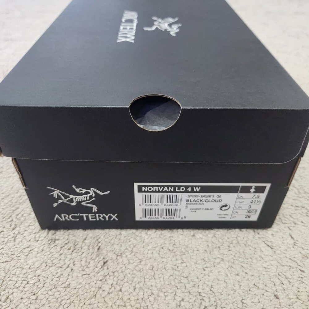 Arc’teryx Norvan LD 4 W Black W9 Trail Shoes - Picture 12 of 12
